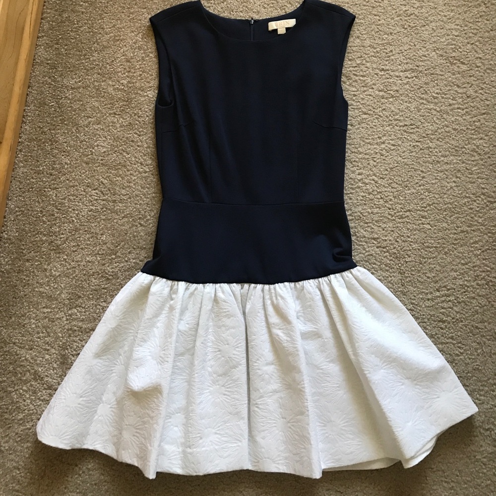 SOLD! Erin drop waist fit and flare dress