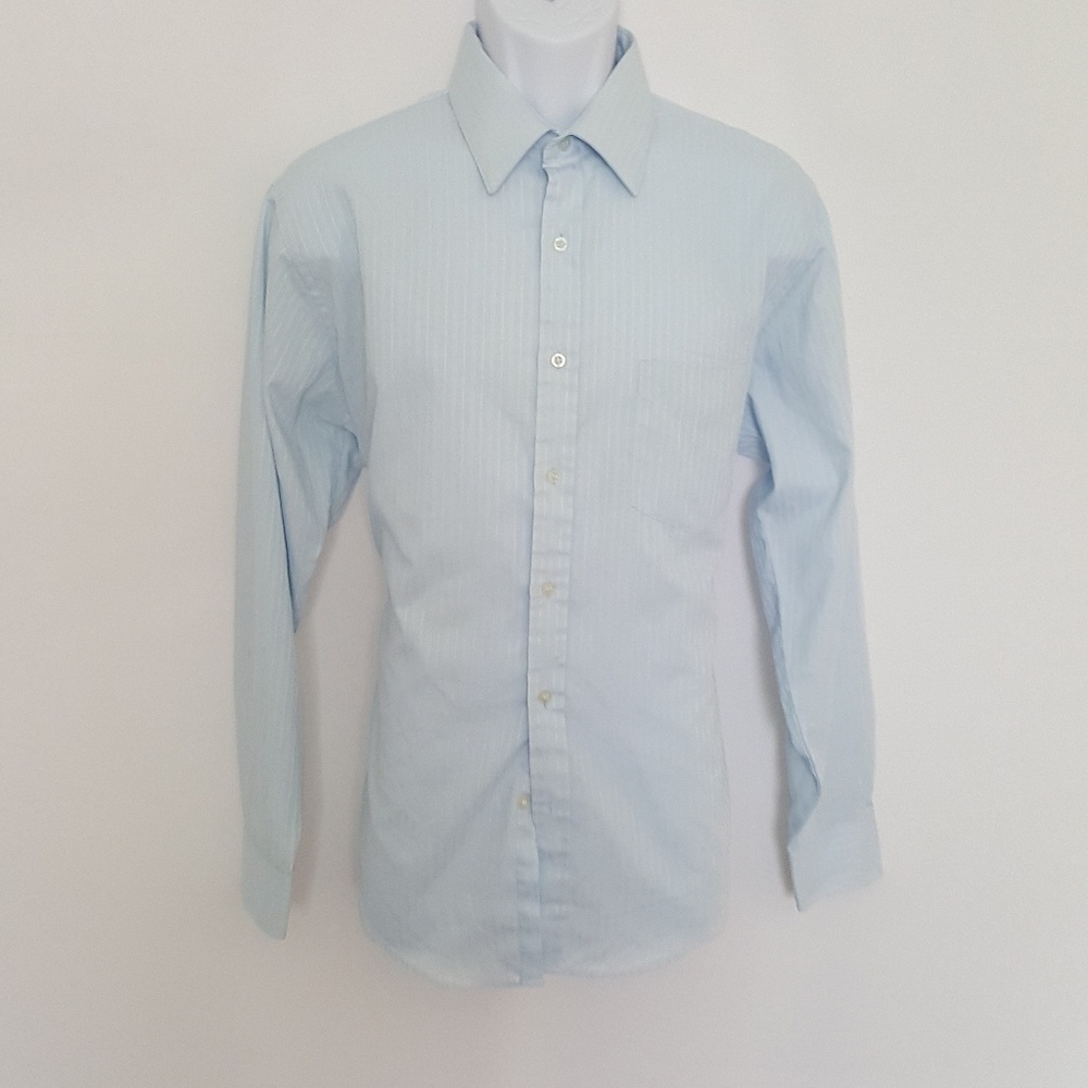 Envoy Blue Longsleeves Mens Shirt Size XL