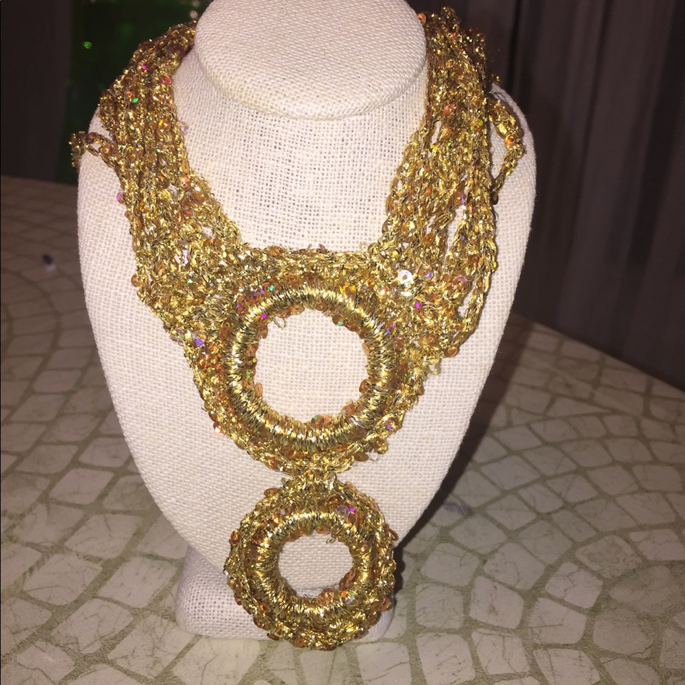 Gold necklace