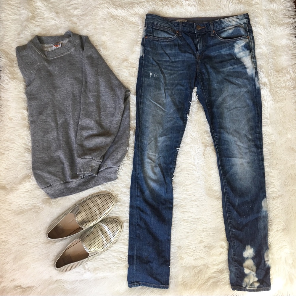 Distressed Gap Jeans