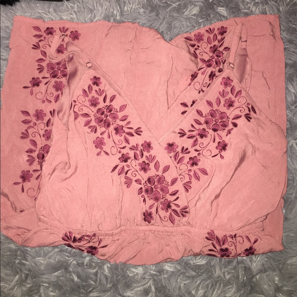 Floral tank top