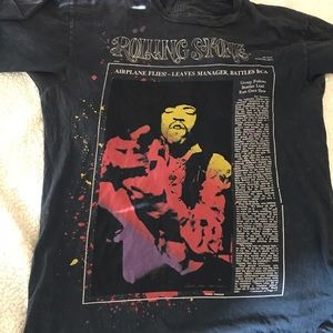 Vintage oversized Acid Wash Jimi Hendrix Shirt