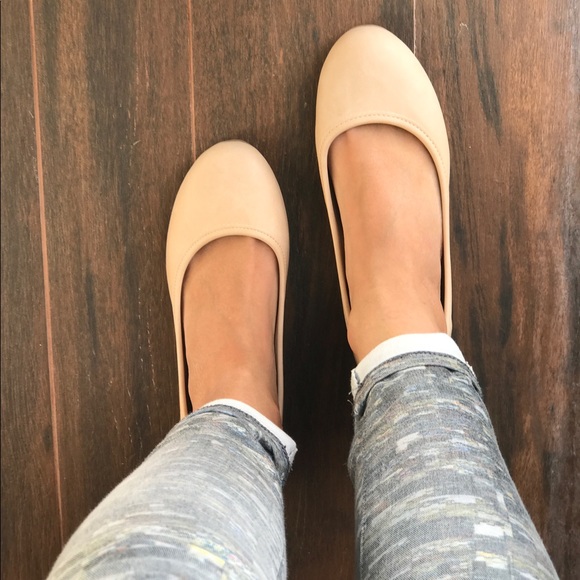 Nude Ballerina Ballet Flat - Picture 4 of 5