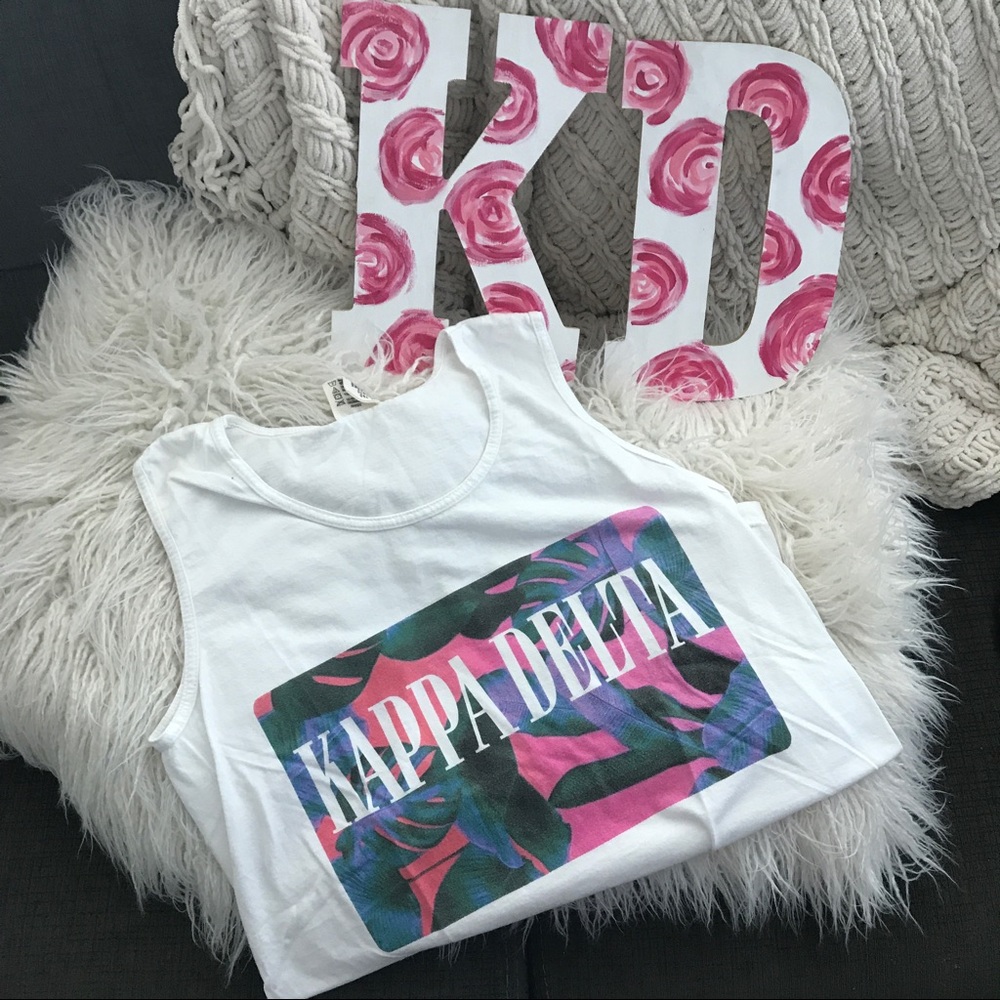 Kappa Delta (KD) Tropical Comfort Colors Tank