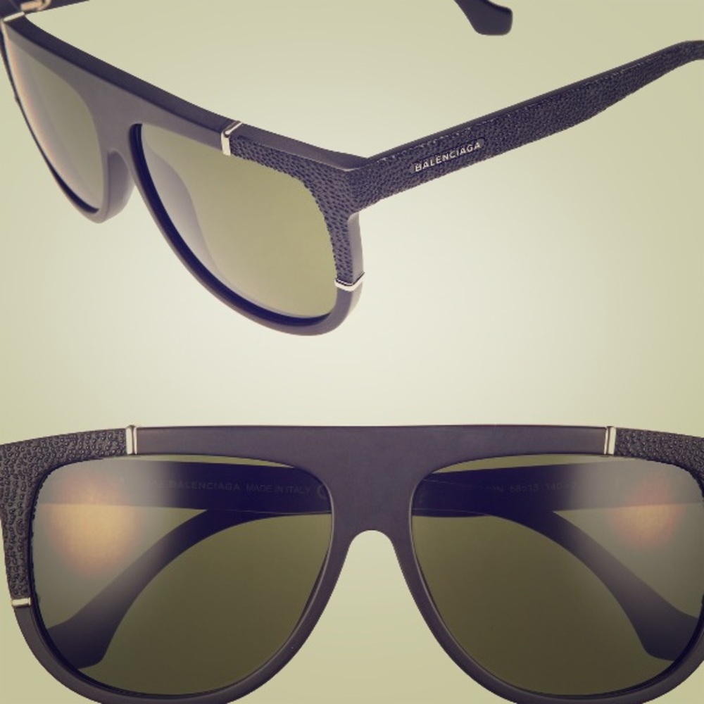 Balenciaga textured Sunglasses