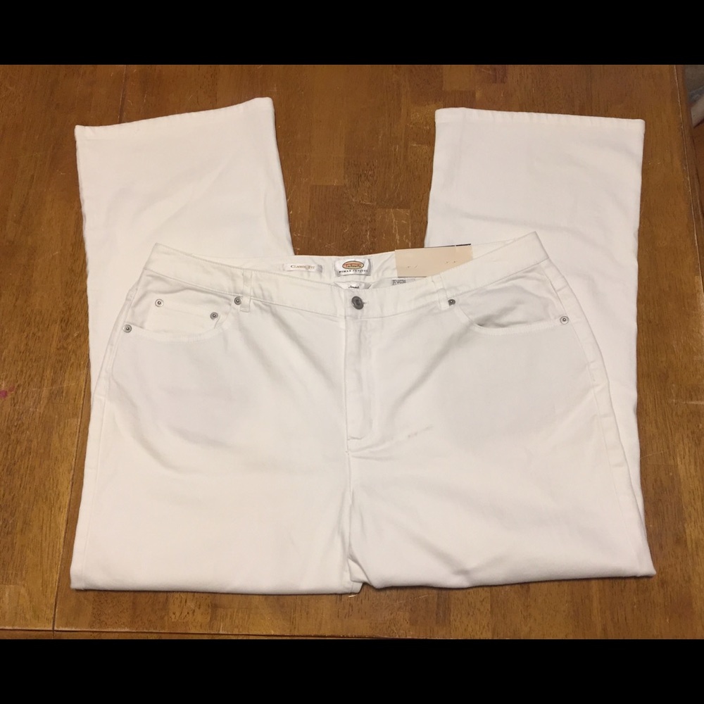 TALBOTS Petites Classic Fit Stretch Jeans 18W NWT