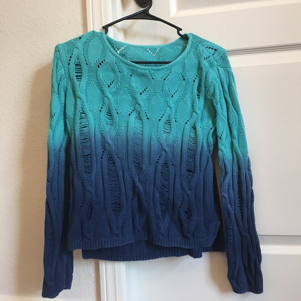 Ombré sweater