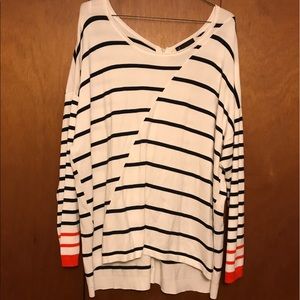 Lane Bryant Zipper Back Top