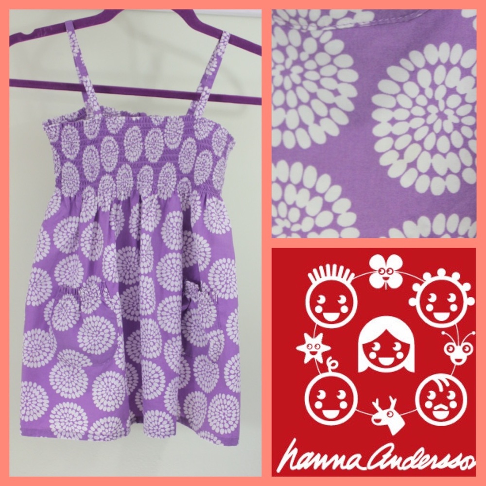 Hanna Andersson Smocked Top & Skirt, Like New