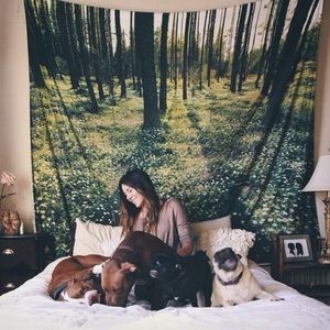 Urban Outfitters Forest Tapestry