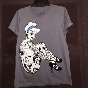 Randr Graphic tee. Cinderella with tattoos t-shirt