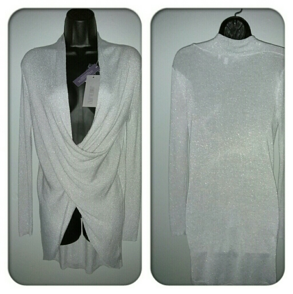 J.L. Sophisticated Gray  Top