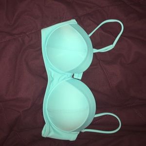 Blue bathing suit top