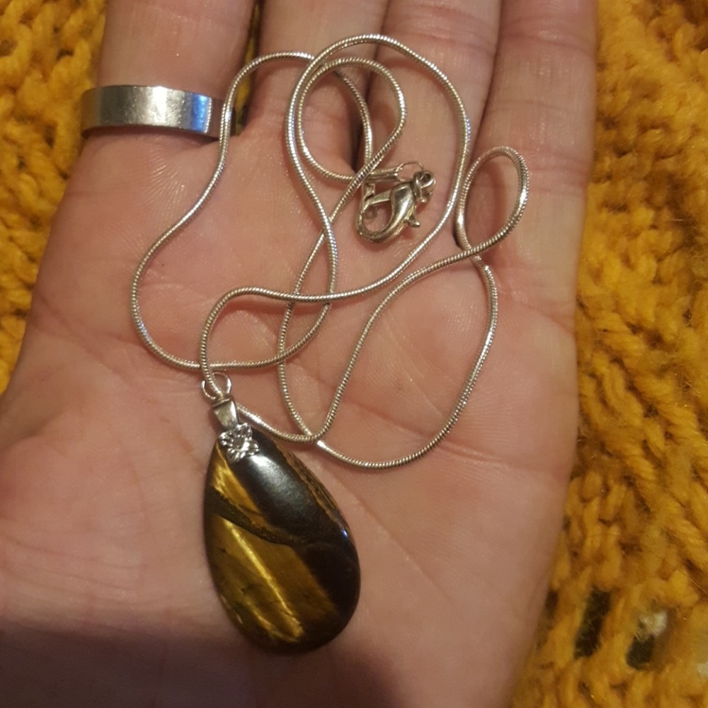 Gorgeous Tiger Eye Pendant