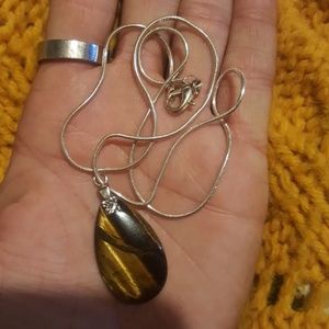Gorgeous Tiger Eye Pendant