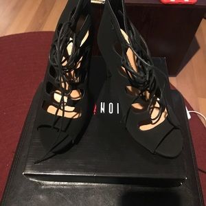 Black heels