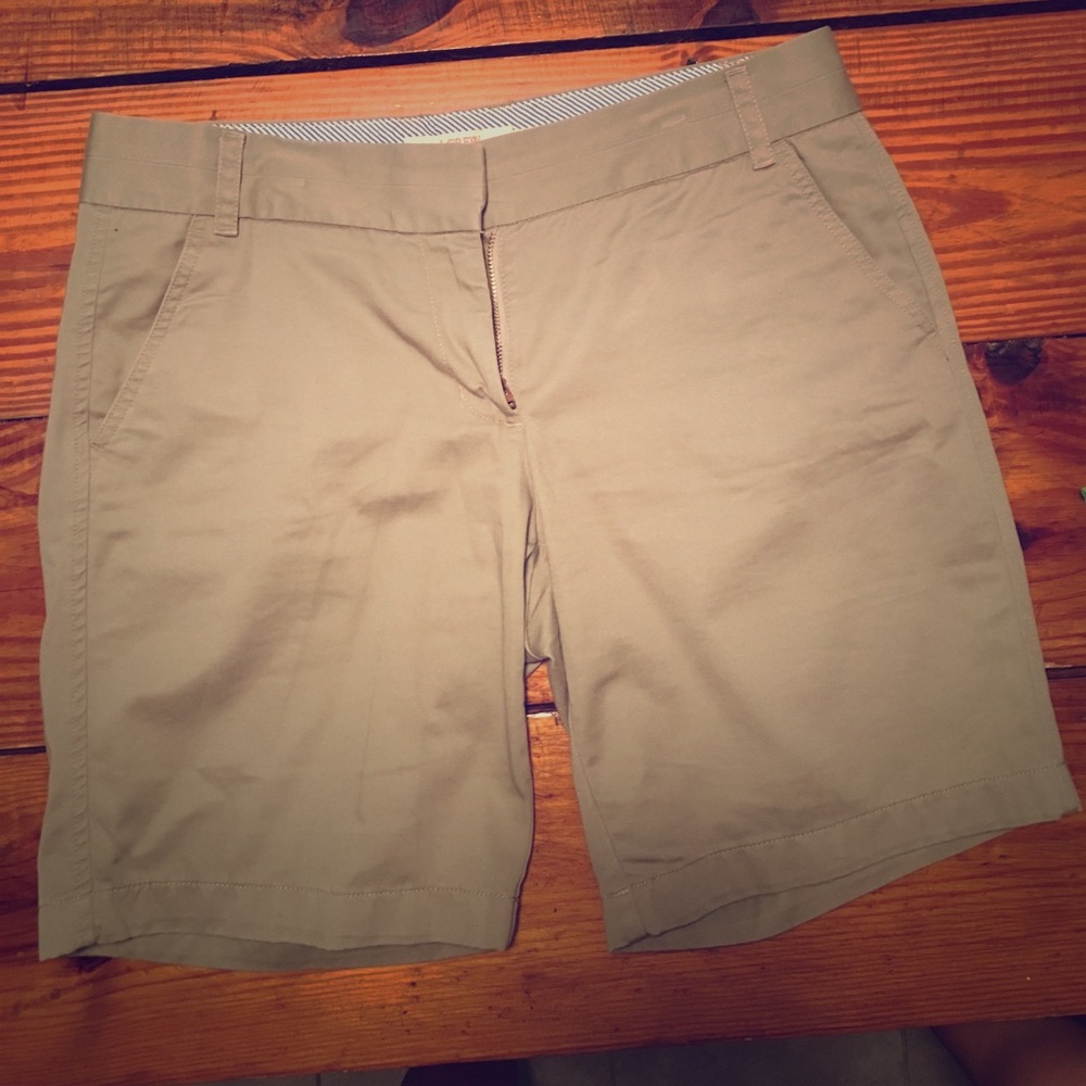 J•Crew Khaki 10" Chinos