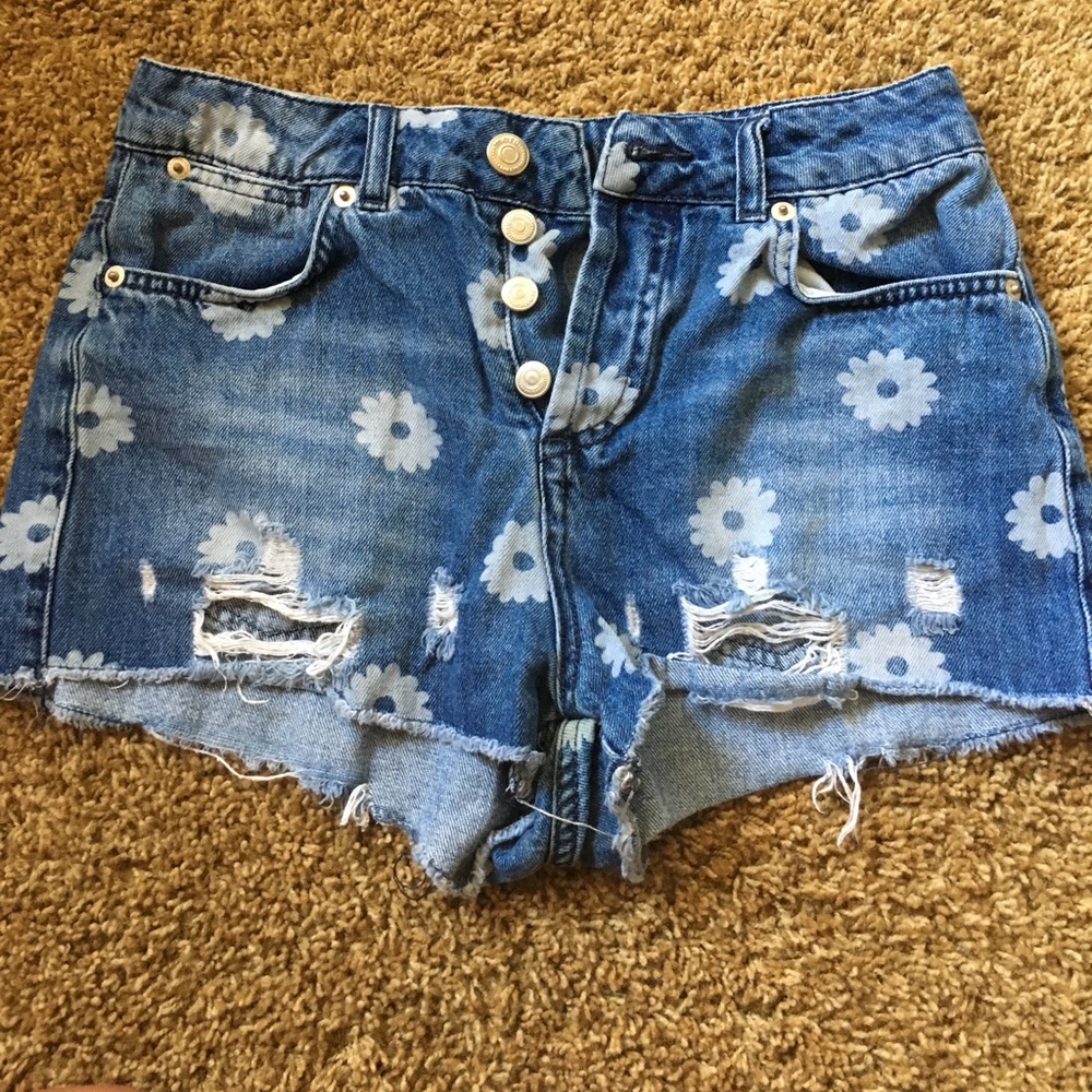 jean shorts