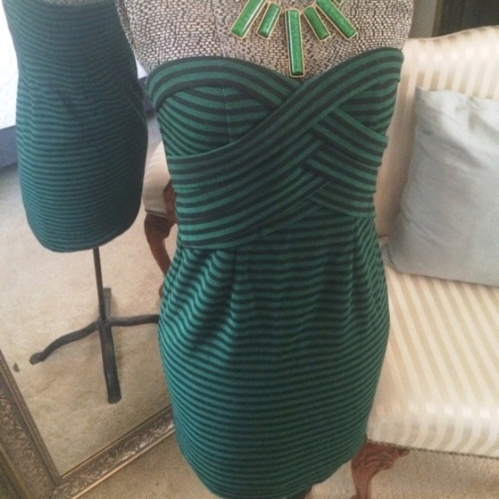 Striped mini dress - Picture 2 of 5
