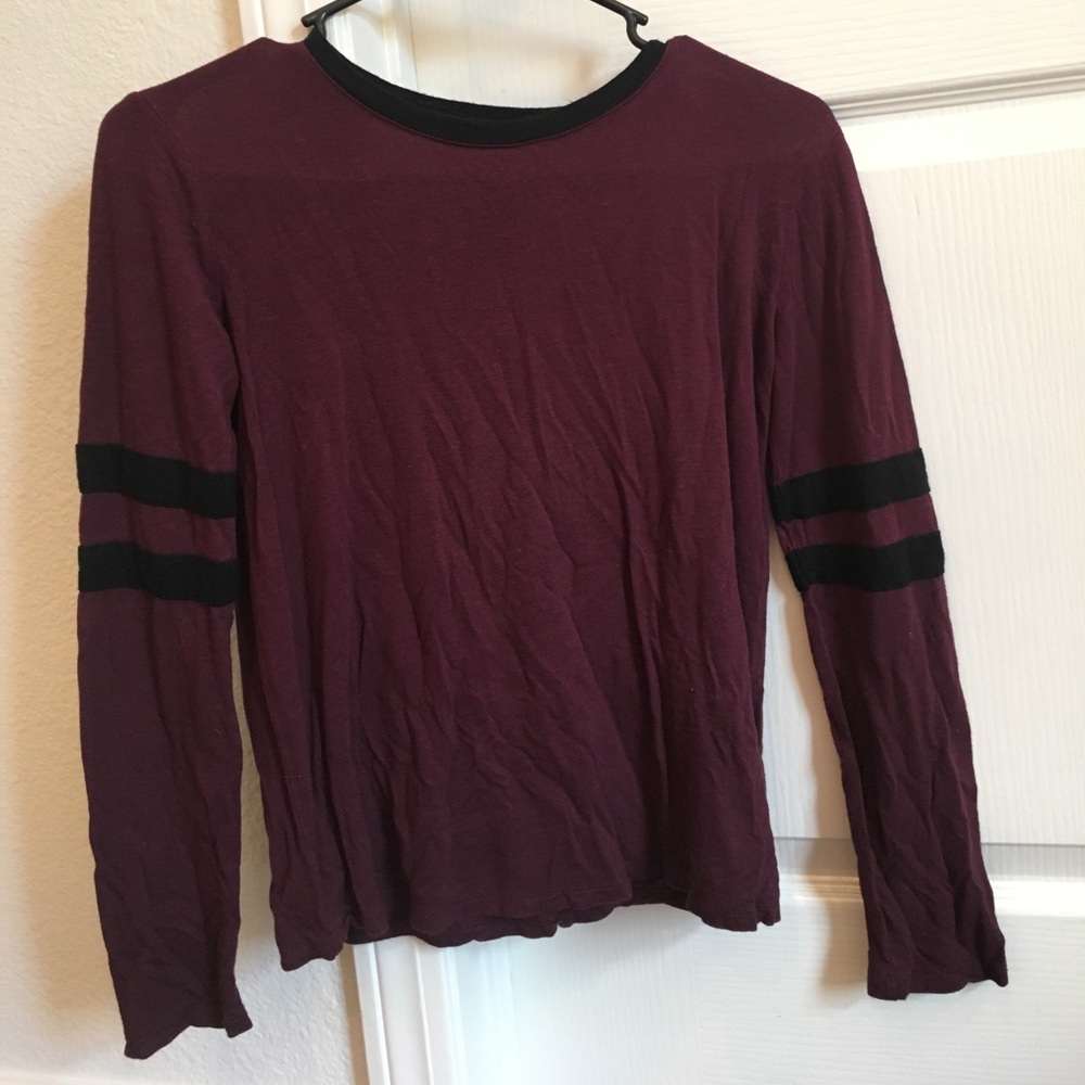 Maroon long sleeve