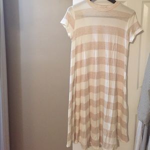 T-shirt material dress