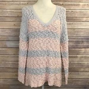 FREE PEOPLE Songbird Stripe Pullover Sweater