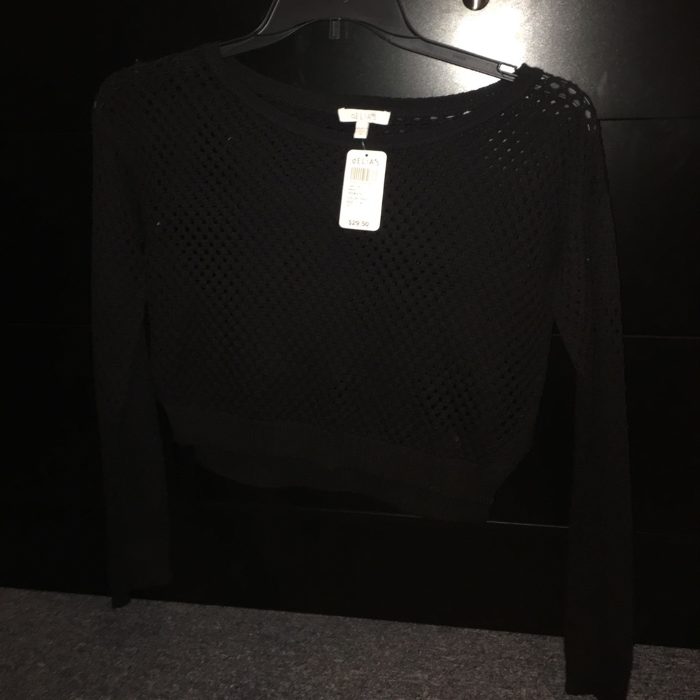 fishnet long sleeve