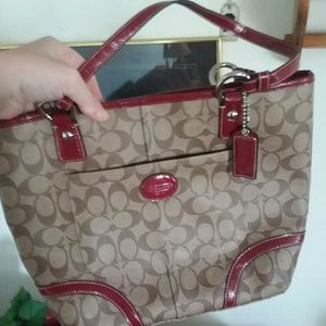 authentic  Coach Cosby  tote  Bag