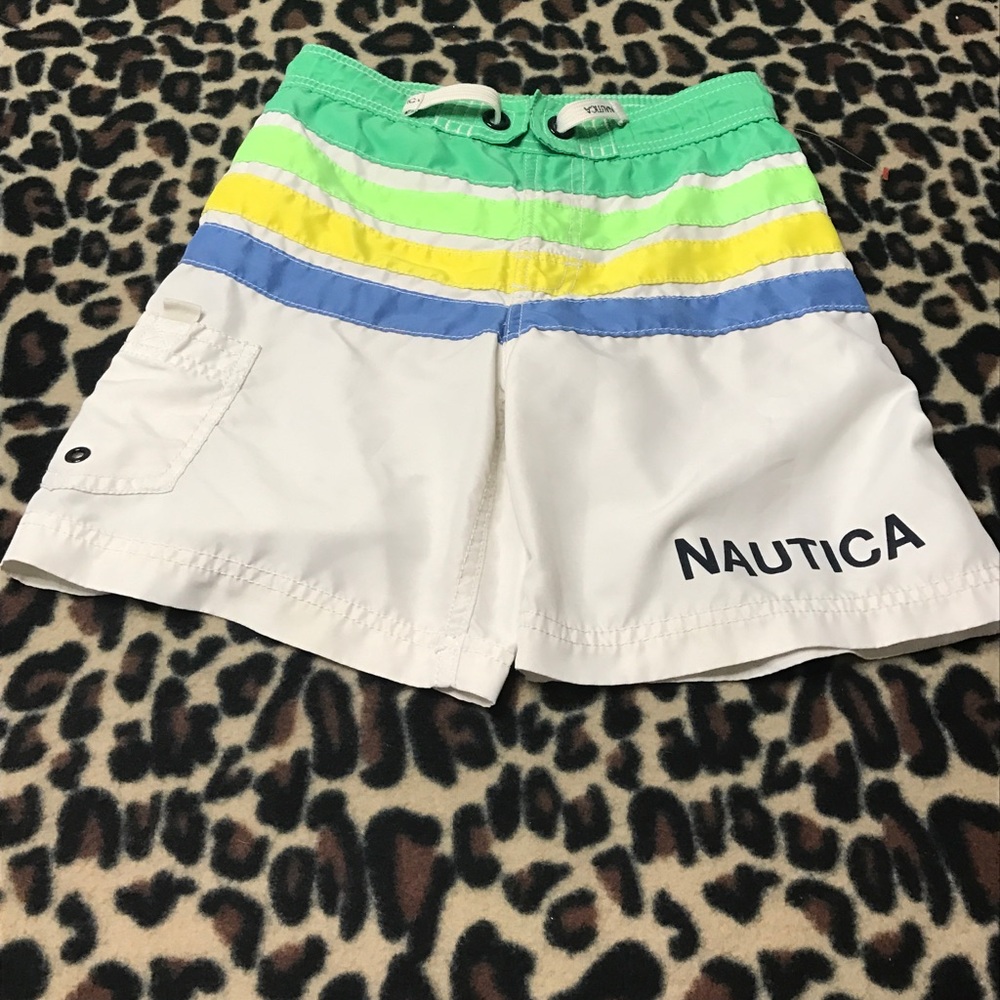 Little boys swimming trunks.