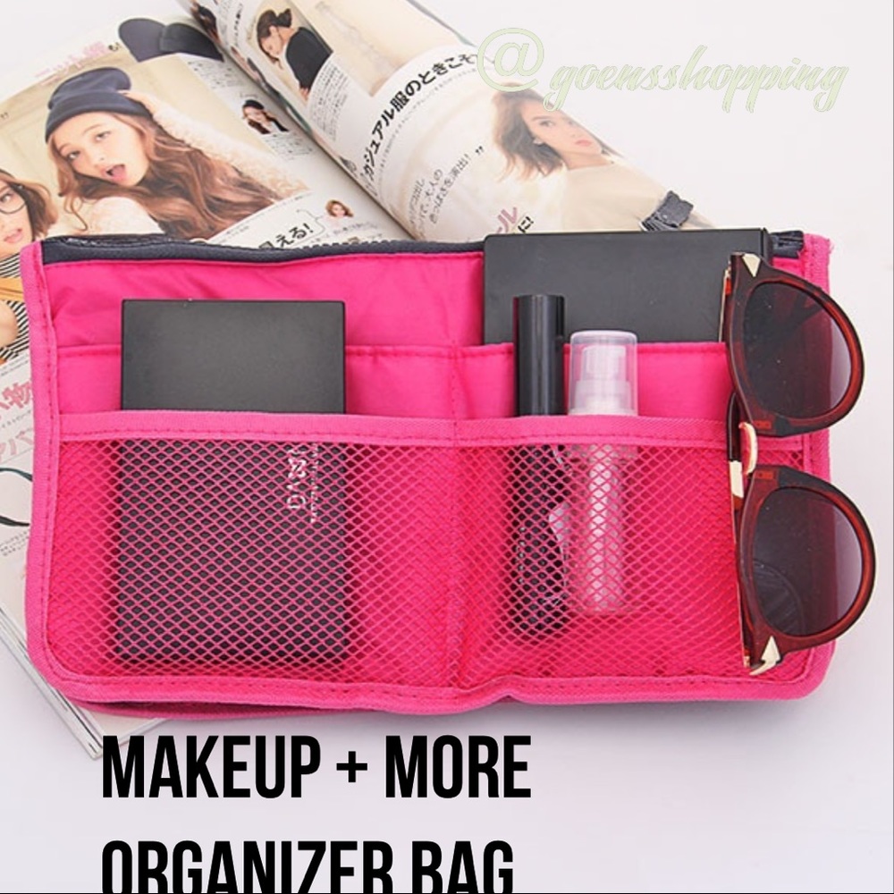 Pink Cosmetics and More Organizer Bag