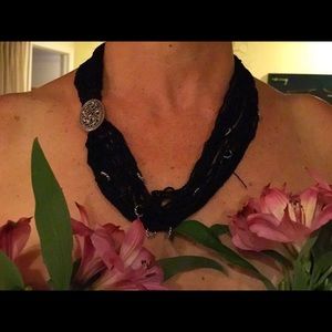 Black scarf