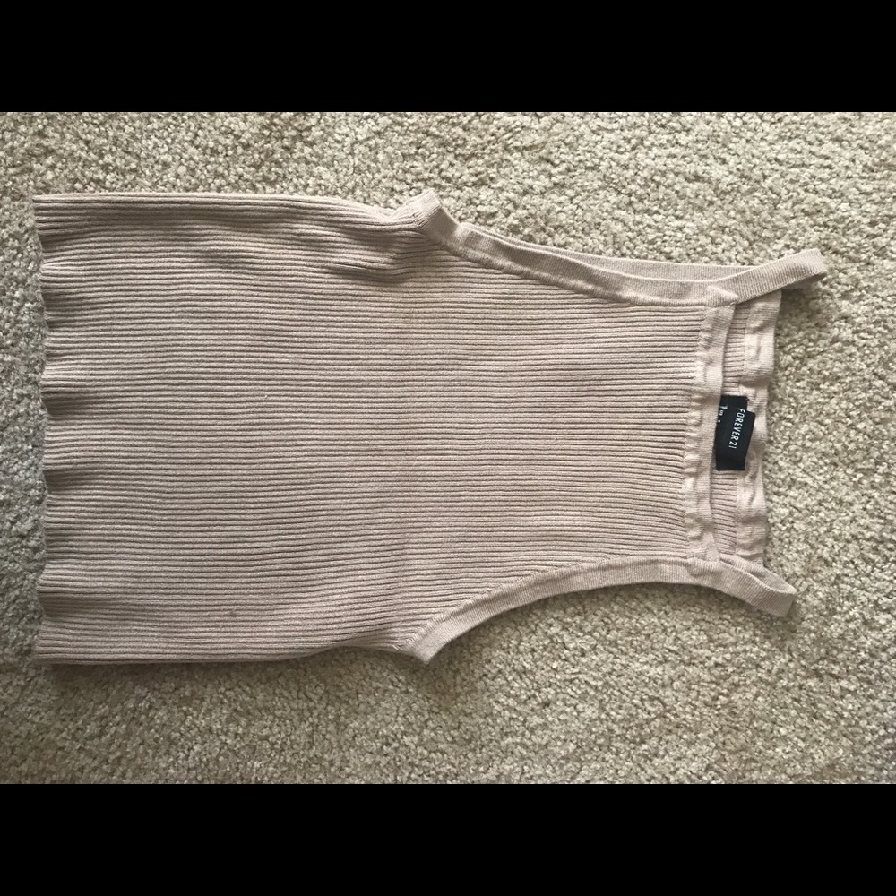 F21 beige top