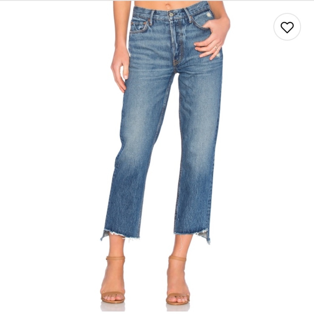 GRLFRND Helena Straight Leg Jean- size 27