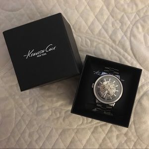 Kenneth Cole skeleton watch