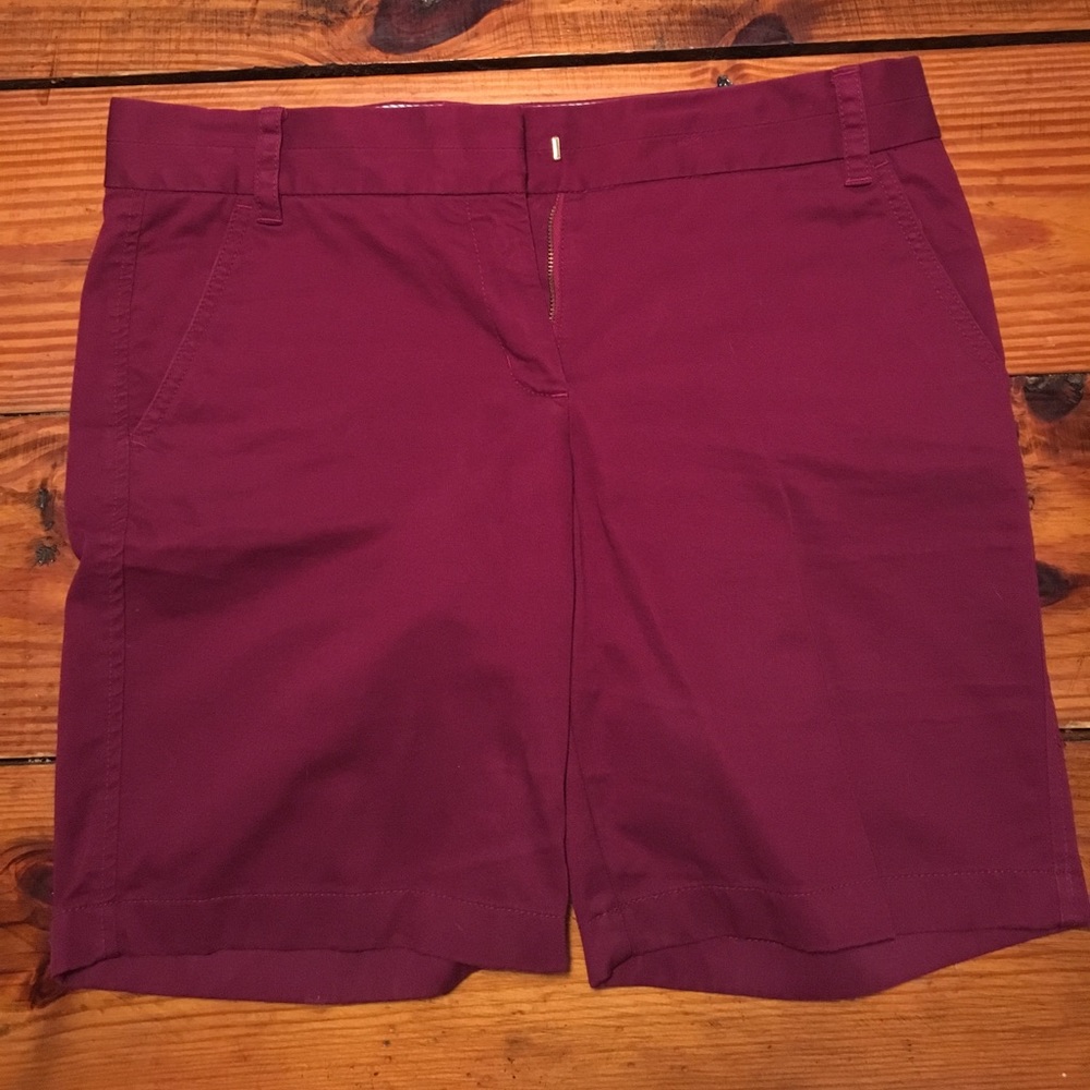 J•Crew Wine 10" Chinos