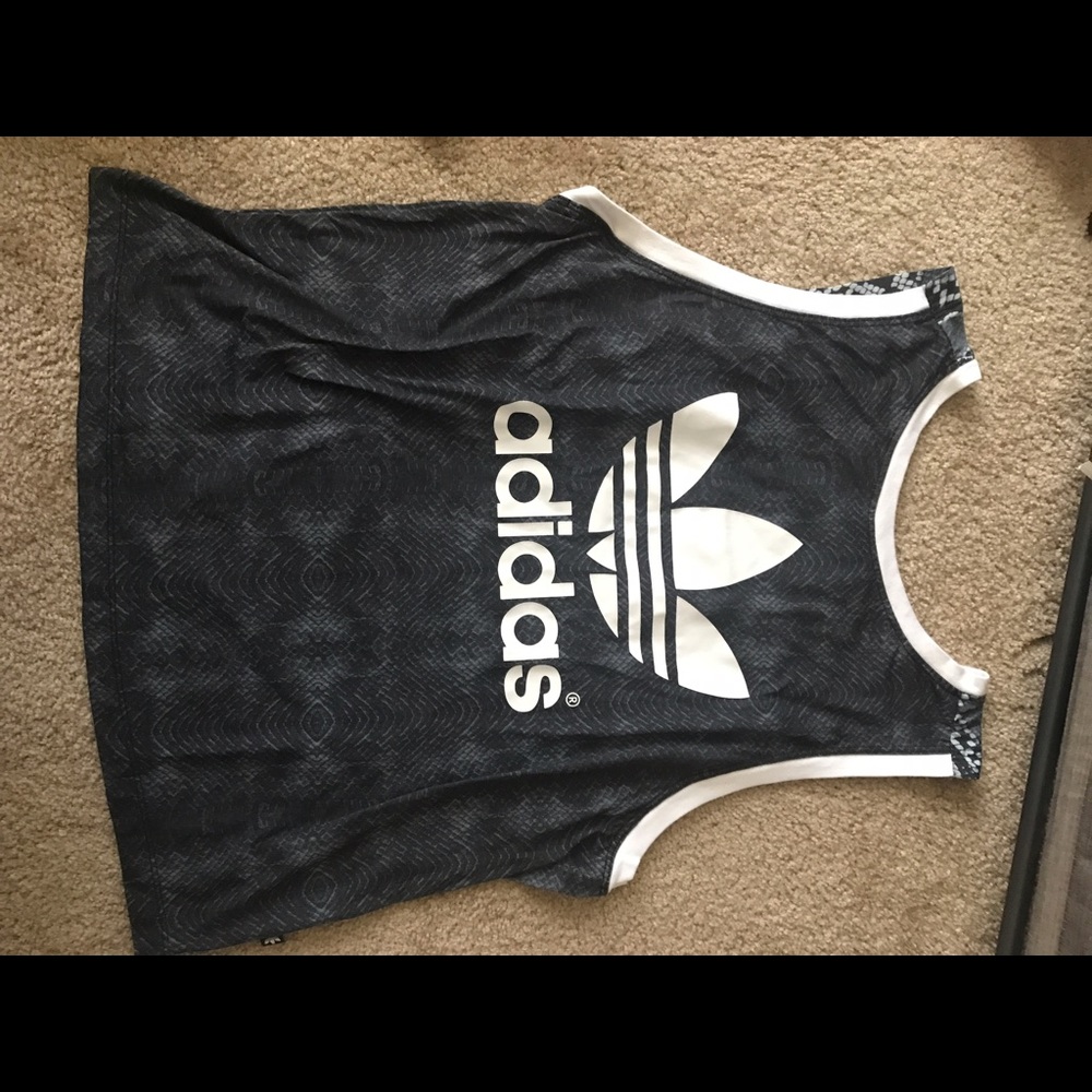 Muscle tank Adidas jersey top
