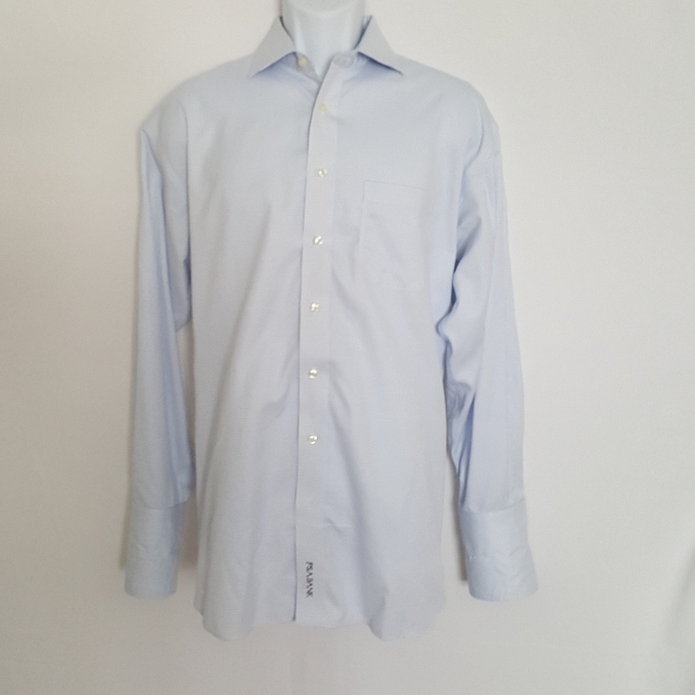 Jos A Bank Squared Longsleeves Mens Shirt Sz L