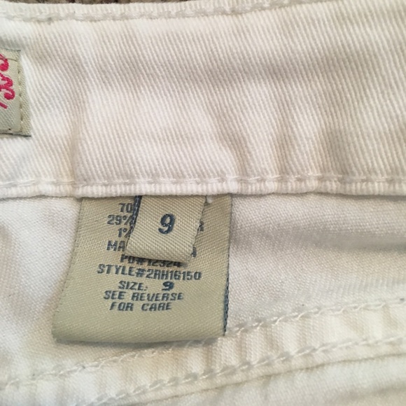 White Jean Shorts - Picture 3 of 3