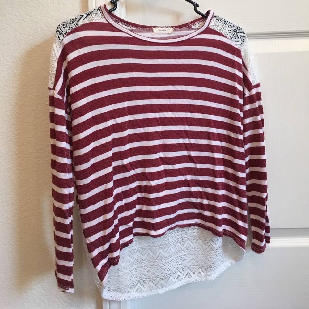 Nordstrom Striped long sleeve