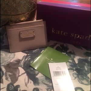 kate spade wallet, authentic and new with tag