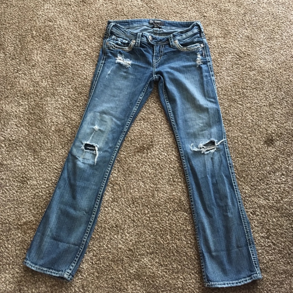 Size 29 silver jeans