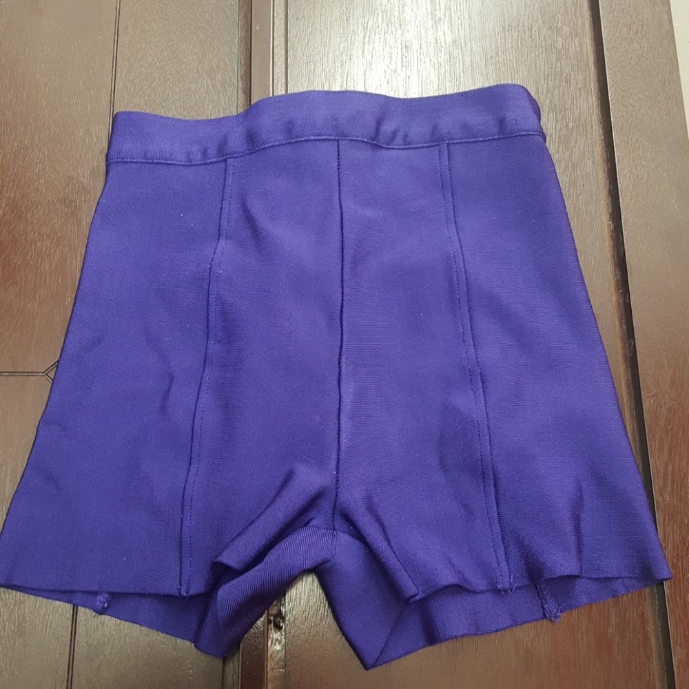 High Waist Strectch Jamaica "Pum Pum" Shorts
