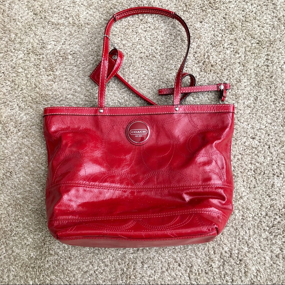 Red Coach purse