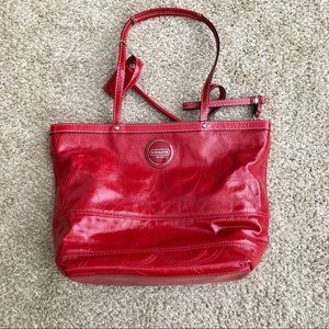 Red Coach purse