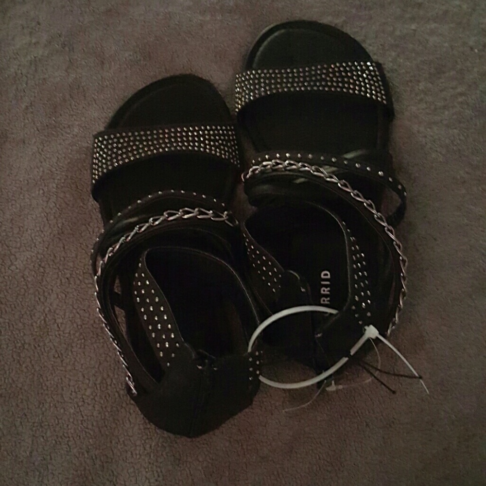 Studded sandals