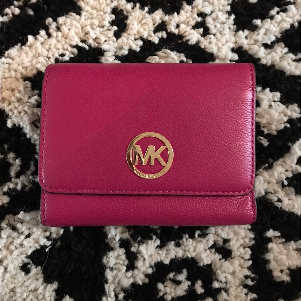 Pink Michael Kors Wallet