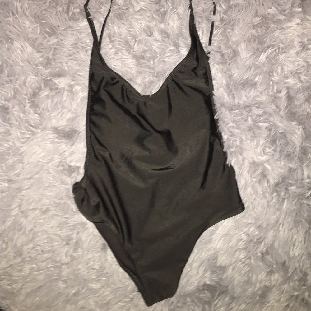 Black one piece