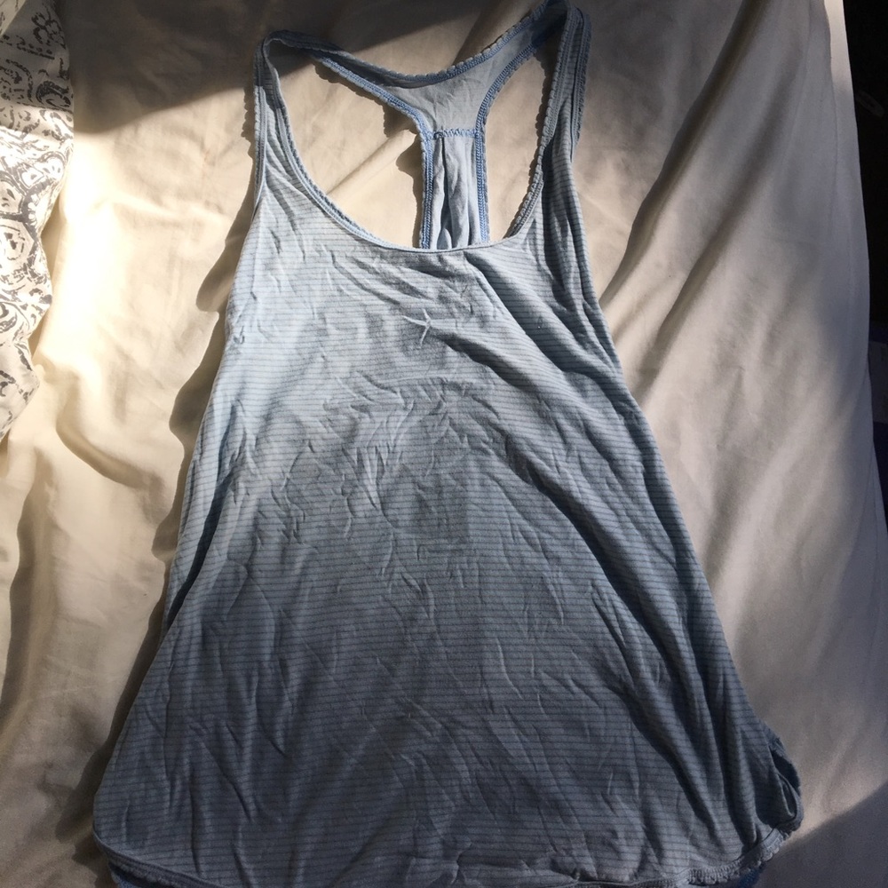 Lululemon Striped Racerback Tank