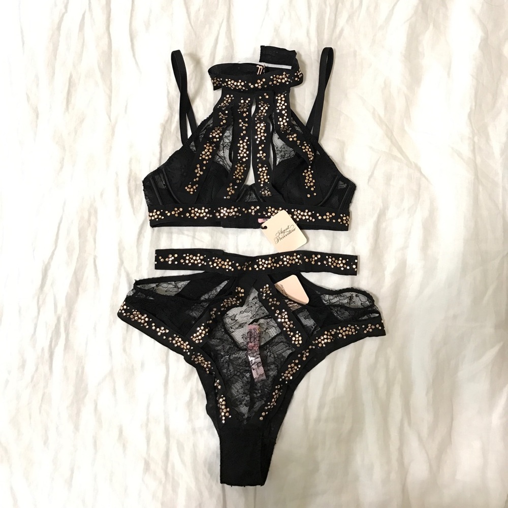 Agent Provocateur Montinah Swarovski Lingerie - Picture 4 of 7