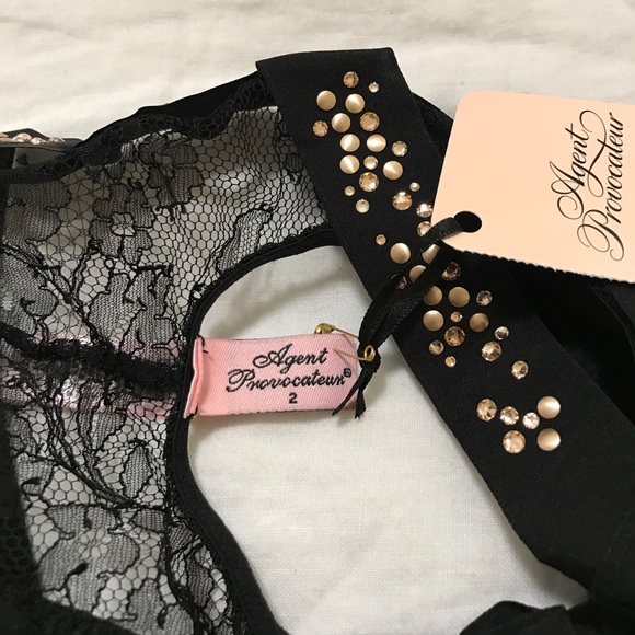 Agent Provocateur Montinah Swarovski Lingerie - Picture 6 of 7